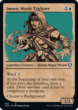 Imoen Mystic Trickster Showcase 385 (Commander Legends: Battle for Baldur's Gate)  - Foil | Chromatic Games