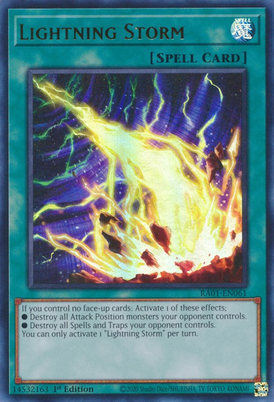 Lightning Storm [RA01-EN061] Ultra Rare | Chromatic Games