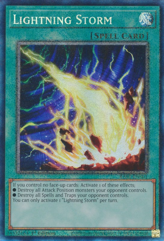 Lightning Storm [RA01-EN061] Prismatic Collector's Rare | Chromatic Games