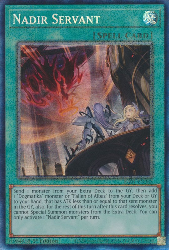 Nadir Servant [RA01-EN062] Prismatic Collector's Rare | Chromatic Games