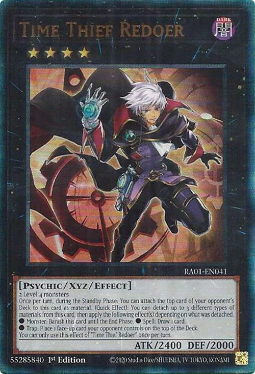 Time Thief Redoer [RA01-EN041] Prismatic Ultimate Rare | Chromatic Games