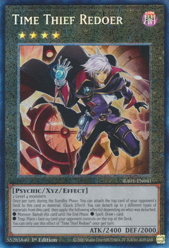 Time Thief Redoer [RA01-EN041] Prismatic Collector's Rare | Chromatic Games