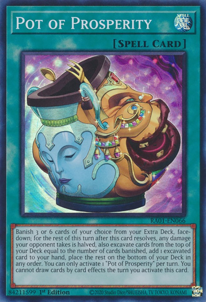 Pot of Prosperity [RA01-EN066] Super Rare | Chromatic Games