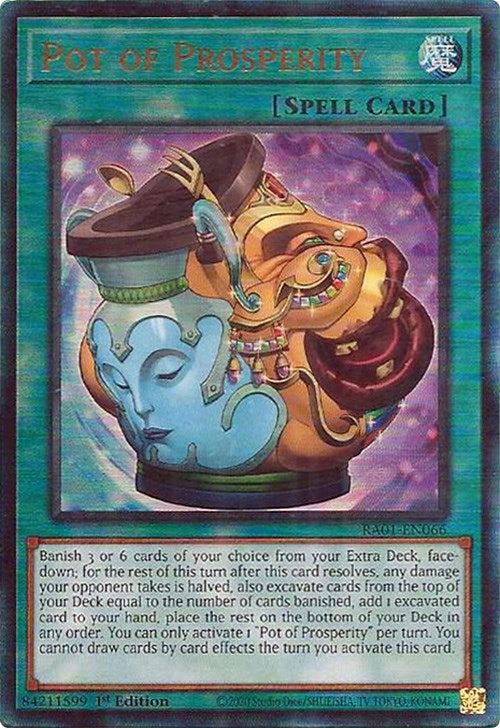 Pot of Prosperity [RA01-EN066] Prismatic Ultimate Rare | Chromatic Games