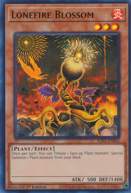 Lonefire Blossom [RA01-EN002] Ultra Rare | Chromatic Games