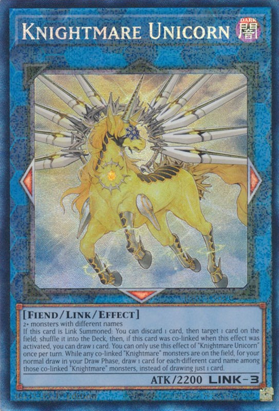 Knightmare Unicorn [RA01-EN043] Prismatic Collector's Rare | Chromatic Games