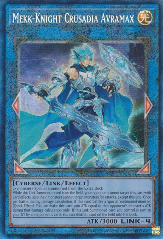 Mekk-Knight Crusadia Avramax [RA01-EN044] Prismatic Collector's Rare | Chromatic Games