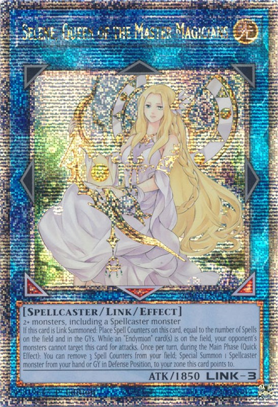 Selene, Queen of the Master Magicians [RA01-EN047] Quarter Century Secret Rare | Chromatic Games