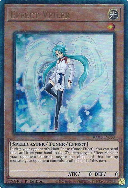 Effect Veiler [RA01-EN003] Prismatic Ultimate Rare | Chromatic Games