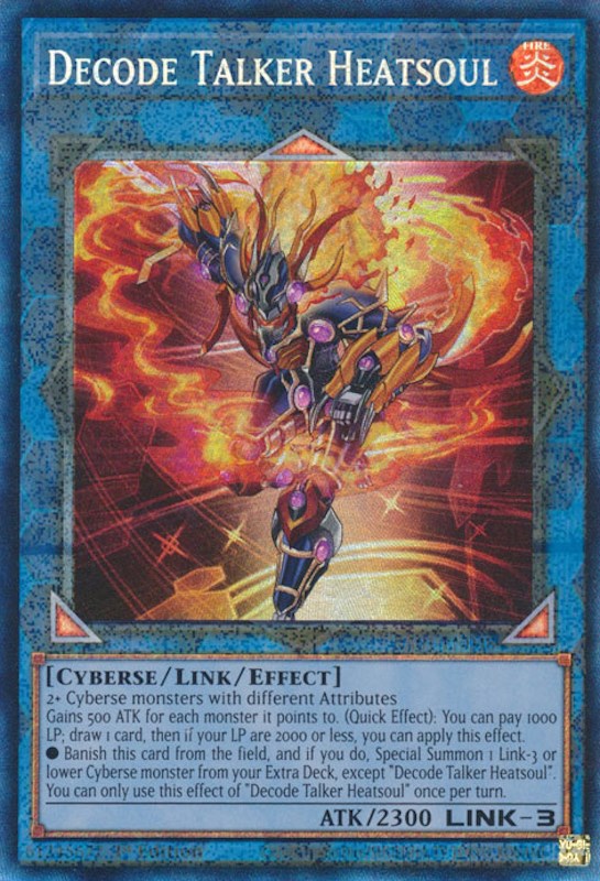 Decode Talker Heatsoul [RA01-EN048] Prismatic Collector's Rare | Chromatic Games