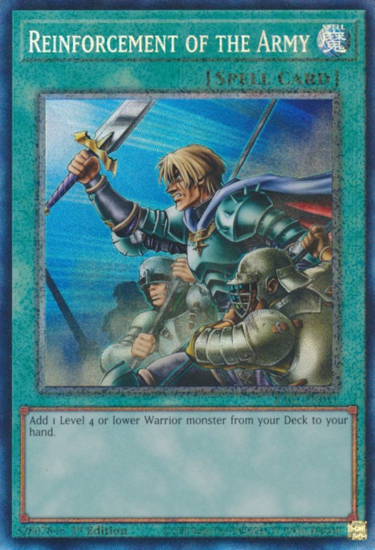 Reinforcement of the Army [RA01-EN051] Prismatic Collector's Rare | Chromatic Games