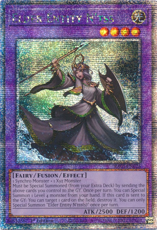 Elder Entity N'tss [RA01-EN026] Quarter Century Secret Rare | Chromatic Games