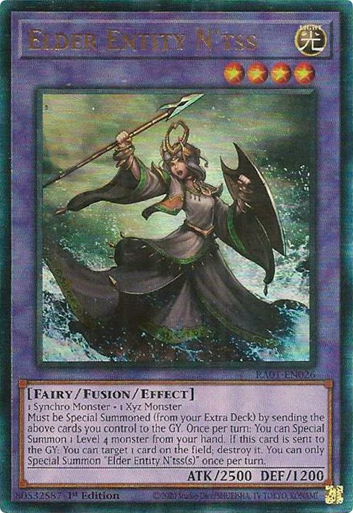 Elder Entity N'tss [RA01-EN026] Prismatic Ultimate Rare | Chromatic Games