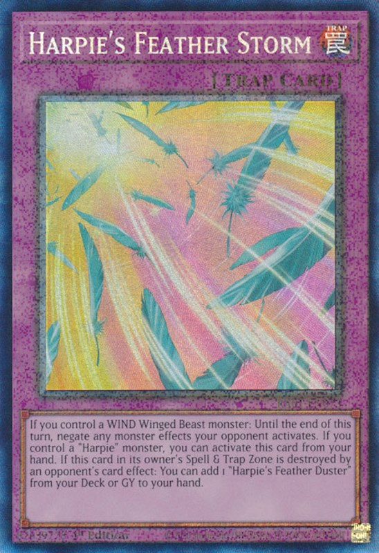 Harpie's Feather Storm [RA01-EN073] Prismatic Collector's Rare | Chromatic Games