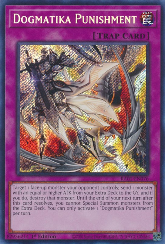 Dogmatika Punishment [RA01-EN076] Secret Rare | Chromatic Games