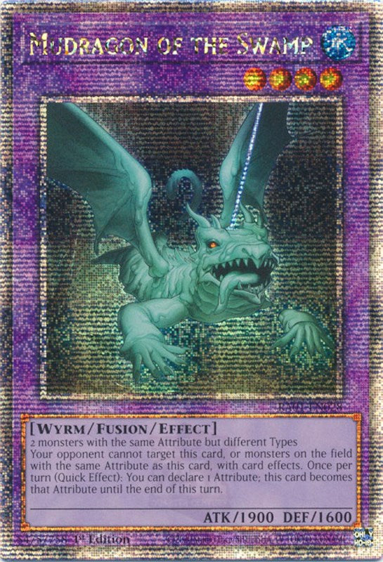 Mudragon of the Swamp [RA01-EN028] Quarter Century Secret Rare | Chromatic Games