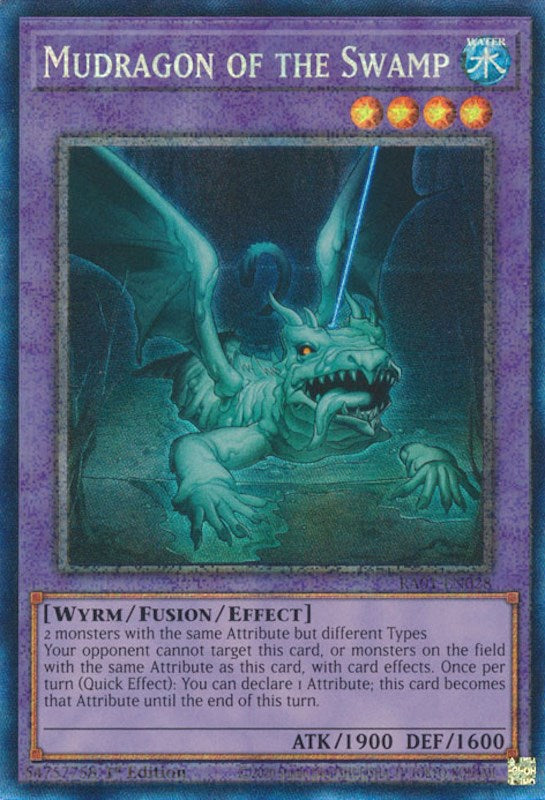 Mudragon of the Swamp [RA01-EN028] Prismatic Collector's Rare | Chromatic Games