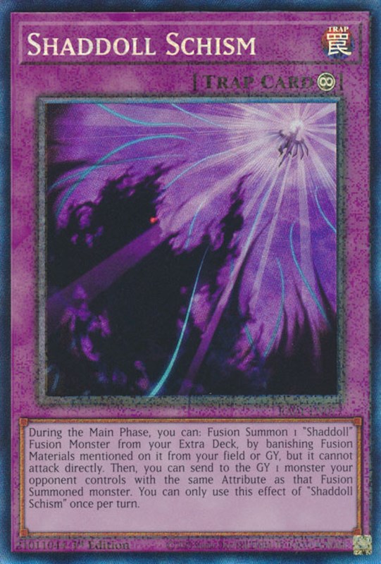 Shaddoll Schism [RA01-EN077] Prismatic Collector's Rare | Chromatic Games