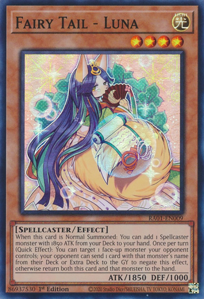 Fairy Tail - Luna [RA01-EN009] Super Rare | Chromatic Games