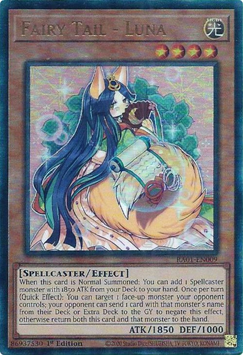 Fairy Tail - Luna [RA01-EN009] Prismatic Ultimate Rare | Chromatic Games