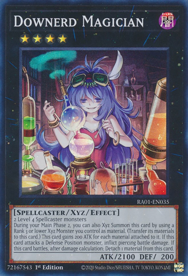 Downerd Magician [RA01-EN035] Super Rare | Chromatic Games