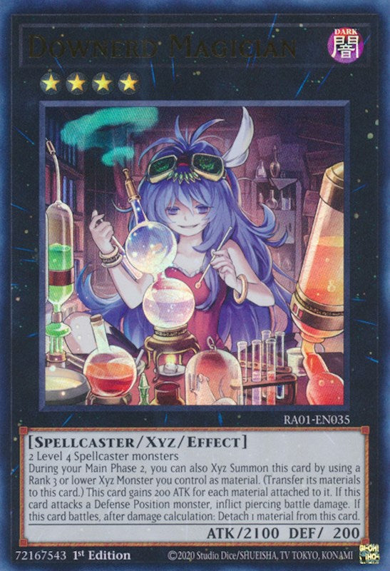 Downerd Magician [RA01-EN035] Ultra Rare | Chromatic Games