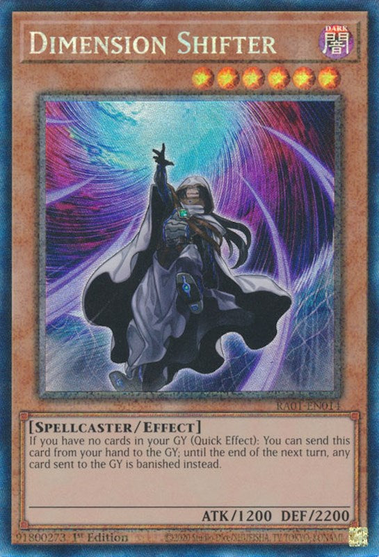 Dimension Shifter [RA01-EN014] Prismatic Collector's Rare | Chromatic Games