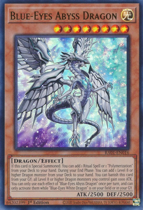 Blue-Eyes Abyss Dragon [RA01-EN016] Ultra Rare | Chromatic Games