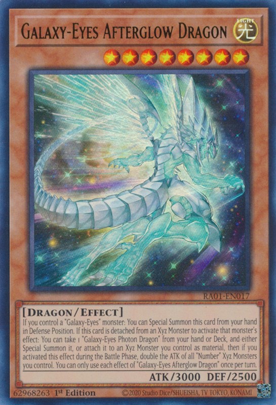 Galaxy-Eyes Afterglow Dragon [RA01-EN017] Ultra Rare | Chromatic Games