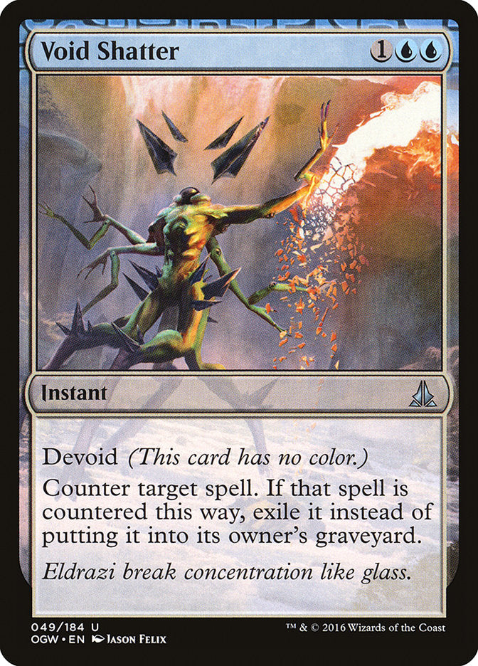 Void Shatter 49/184 (Oath of the Gatewatch)  - Foil | Chromatic Games