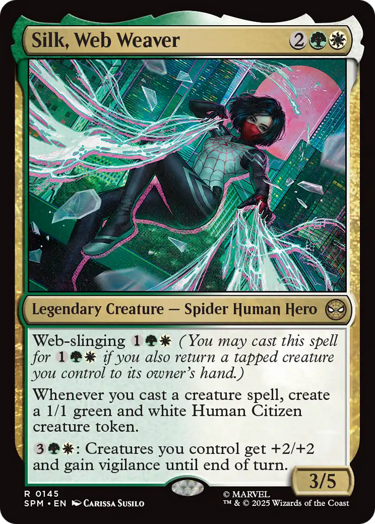 Silk, Web Weaver [Marvel's Spider-Man] | Chromatic Games