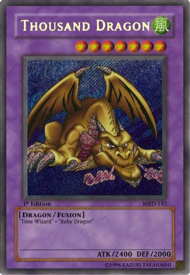 Thousand Dragon [MRD-143] Secret Rare | Chromatic Games