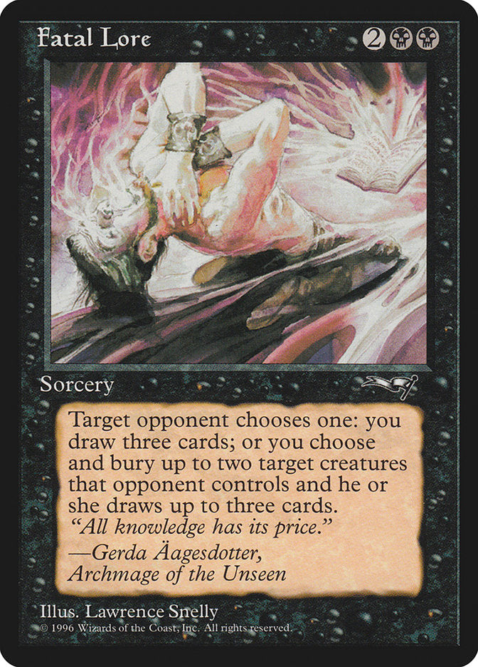Fatal Lore [Alliances] | Chromatic Games