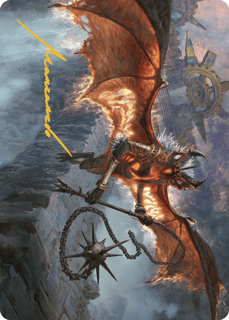 Bloodletter of Aclazotz Art Card (15/81) (Gold-Stamped Signature) [The Lost Caverns of Ixalan Art Series] | Chromatic Games