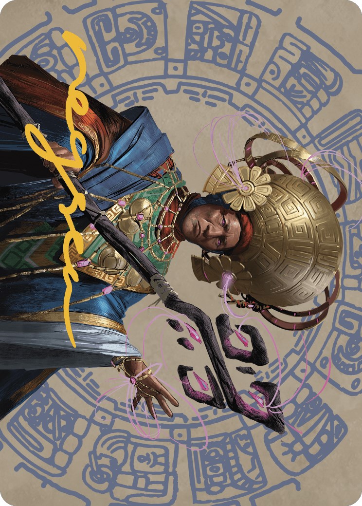 Akal Pakal, First Among Equals Art Card (46/81) (Gold-Stamped Signature) [The Lost Caverns of Ixalan Art Series] | Chromatic Games