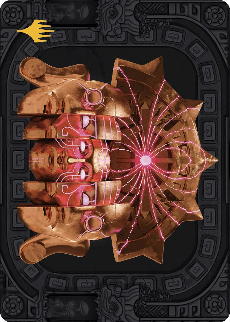 Ojer Taq, Deepest Foundation Art Card (56/81) (Gold-Stamped Planeswalker Symbol) [The Lost Caverns of Ixalan Art Series] | Chromatic Games