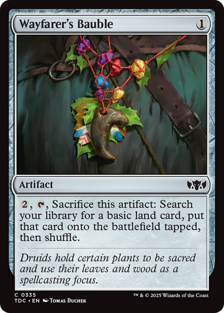 Wayfarer's Bauble [Tarkir: Dragonstorm Commander] | Chromatic Games