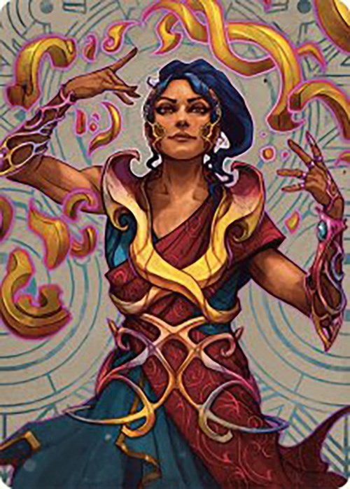 Saheeli, the Sun's Brilliance Art Card [The Lost Caverns of Ixalan Art Series] | Chromatic Games