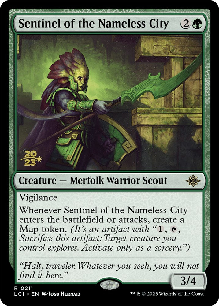 Sentinel of the Nameless City [The Lost Caverns of Ixalan Prerelease Cards] | Chromatic Games