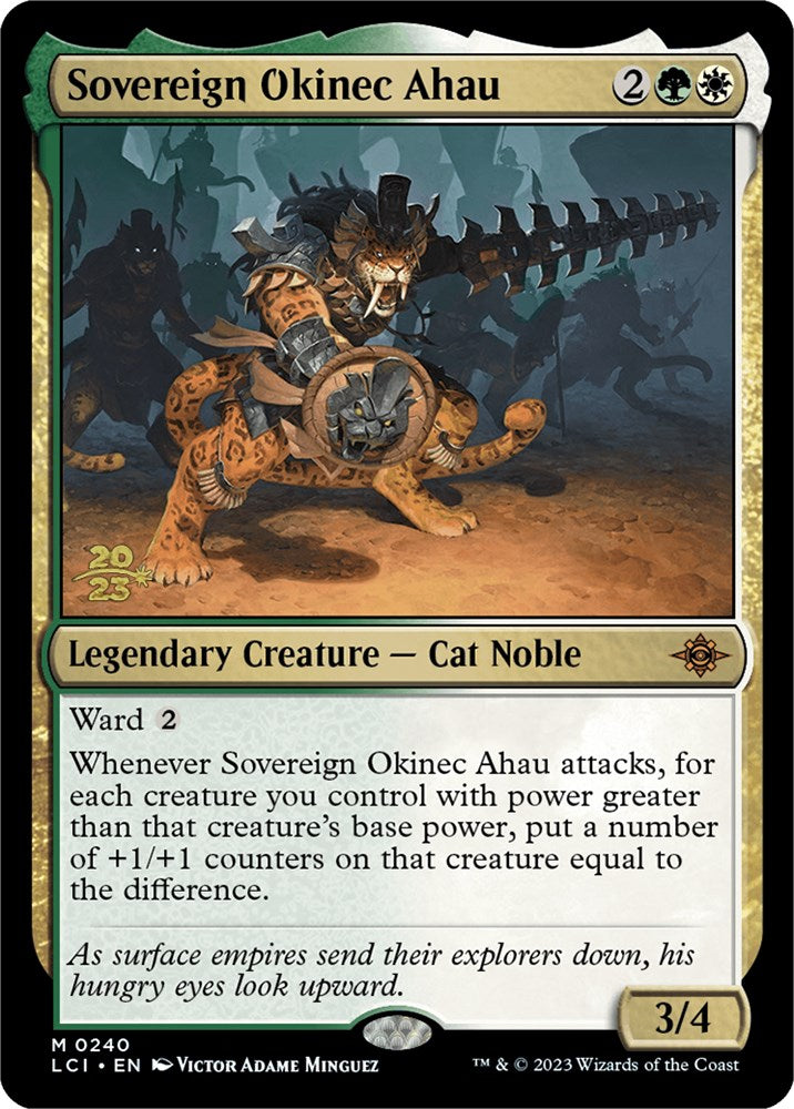 Sovereign Okinec Ahau [The Lost Caverns of Ixalan Prerelease Cards] | Chromatic Games