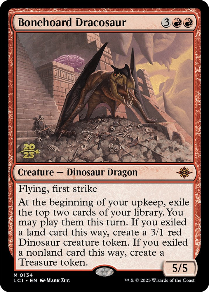 Bonehoard Dracosaur [The Lost Caverns of Ixalan Prerelease Cards] | Chromatic Games