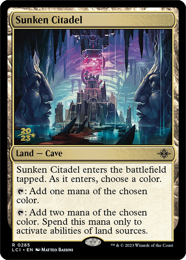 Sunken Citadel [The Lost Caverns of Ixalan Prerelease Cards] | Chromatic Games