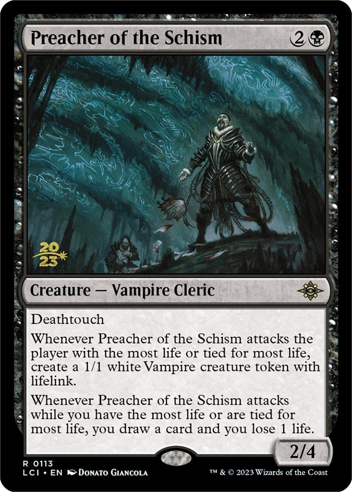 Preacher of the Schism [The Lost Caverns of Ixalan Prerelease Cards] | Chromatic Games