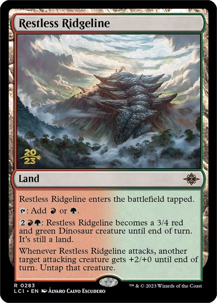 Restless Ridgeline [The Lost Caverns of Ixalan Prerelease Cards] | Chromatic Games