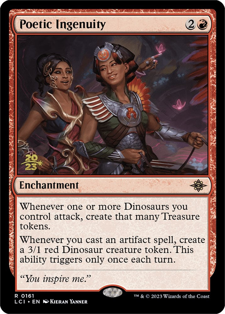 Poetic Ingenuity [The Lost Caverns of Ixalan Prerelease Cards] | Chromatic Games