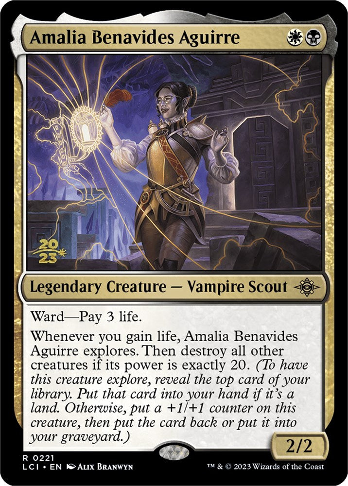 Amalia Benavides Aguirre [The Lost Caverns of Ixalan Prerelease Cards] | Chromatic Games