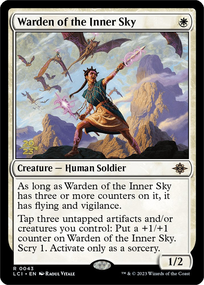 Warden of the Inner Sky [The Lost Caverns of Ixalan Prerelease Cards] | Chromatic Games