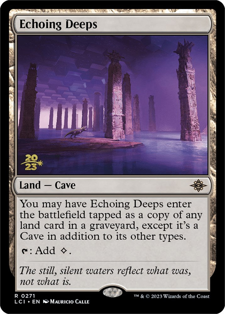 Echoing Deeps [The Lost Caverns of Ixalan Prerelease Cards] | Chromatic Games