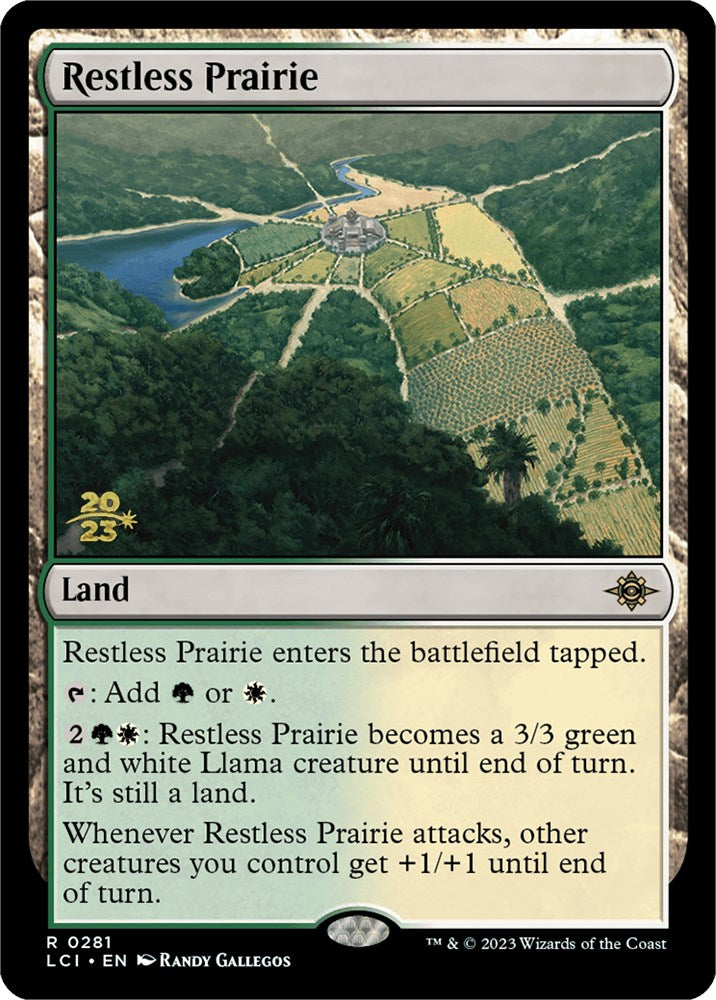 Restless Prairie [The Lost Caverns of Ixalan Prerelease Cards] | Chromatic Games