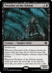 Preacher of the Schism (Promo Pack) [The Lost Caverns of Ixalan Promos] | Chromatic Games